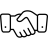 partner handshake icon